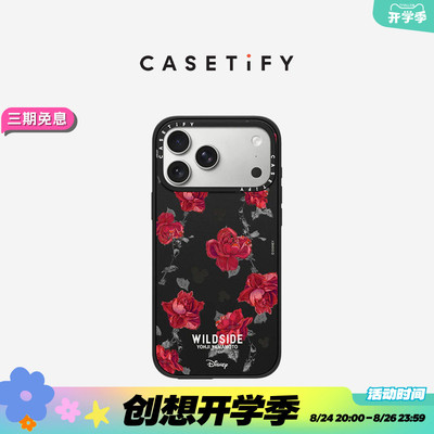 WILDSIDE x CASETiFY：迪士尼特别版 米奇与红玫瑰  适用于苹果iPhone17ProMax/17Pro/16ProMax/16Pro手机壳