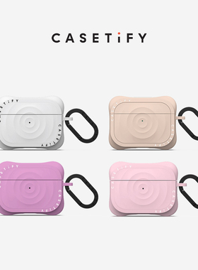 CASETiFY Essentials AirPods Pro 波漾耳机保护壳 适用于AirPods Pro 2/AirPods 4 耳机保护套