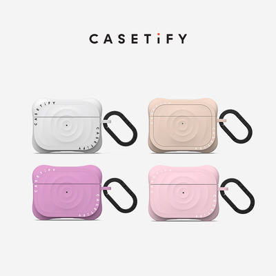 CASETiFY Essentials AirPods Pro 波漾耳机保护壳 适用于AirPods Pro 2/AirPods 4 耳机保护套