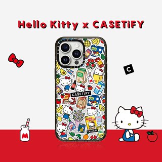 Hello Kitty x CASETiFY 三丽鸥联名 集市适用于iPhone15/14/Plus/Pro/Max防摔手机壳