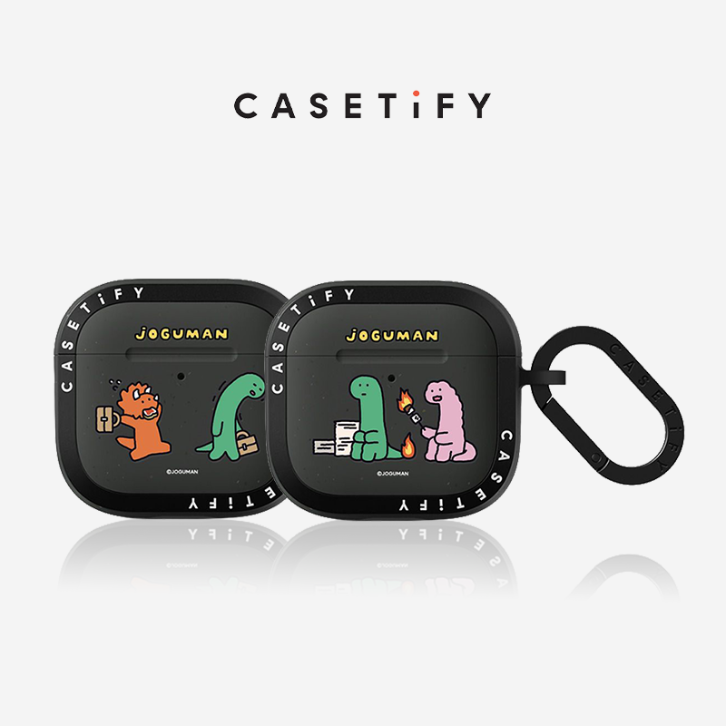 CASETiFY Joguman系列 打工过载/卡点失败 耳机保护壳 适用于苹果Airpods 4耳机保护壳