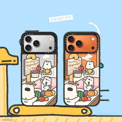 CASETiFY Peterdog系列 小狗三分王 适用于苹果iPhone17ProMax/17Pro/Air/16ProMax/16Pro/15Pro手机壳