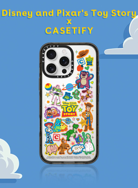 Disney and Pixar's Toy Story x CASETiFY玩具总动员联名贴纸 适用于iPhone16ProMax/16Pro/15ProMax手机壳