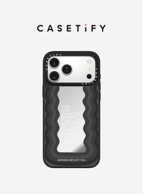 CASETiFY 标语 成为你自己 适用于苹果iPhone17ProMax/17Pro/Air/16ProMax/16Pro/华为Mate60pro手机壳
