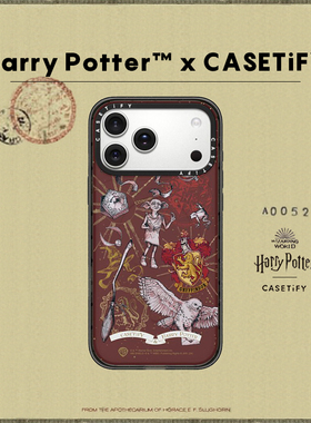 哈利波特™ x CASETiFY 联名 格兰芬多 适用于苹果iPhone17ProMax/17Pro/Air/16ProMax/16Pro手机壳