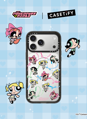 The Powerpuff Girls x CASETiFY 飞天小女警联名 丝带缤纷 适用于苹果iPhone17ProMax/17Pro/16ProMax手机壳