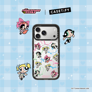 The Powerpuff Girls x CASETiFY 飞天小女警联名 丝带缤纷 适用于苹果iPhone17ProMax/17Pro/16ProMax手机壳