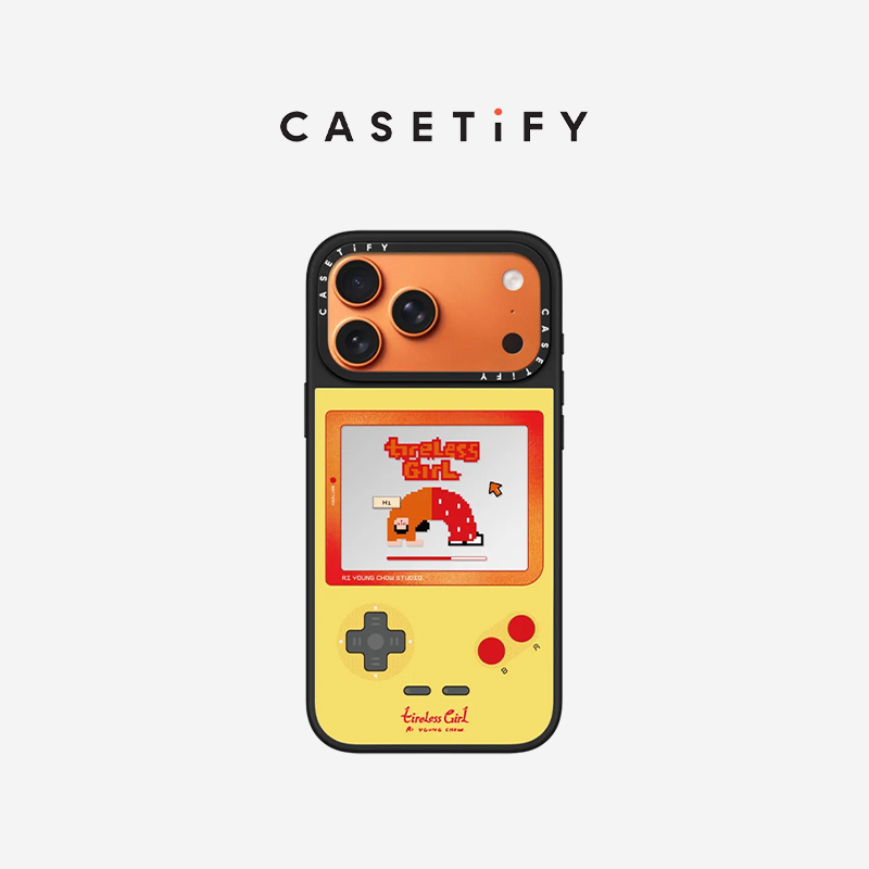 CASETiFY 下腰女孩系列 游戏女孩适用于苹果iPhone17ProMax/17Pro/Air/16ProMax/16Pro/15ProMax镜面手机壳