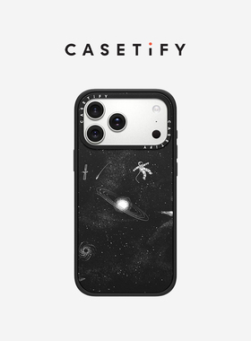 CASETiFY 失重3.0 适用于苹果iPhone17ProMax/17Pro/Air/16ProMax/16Pro/15ProMax黑色手机壳
