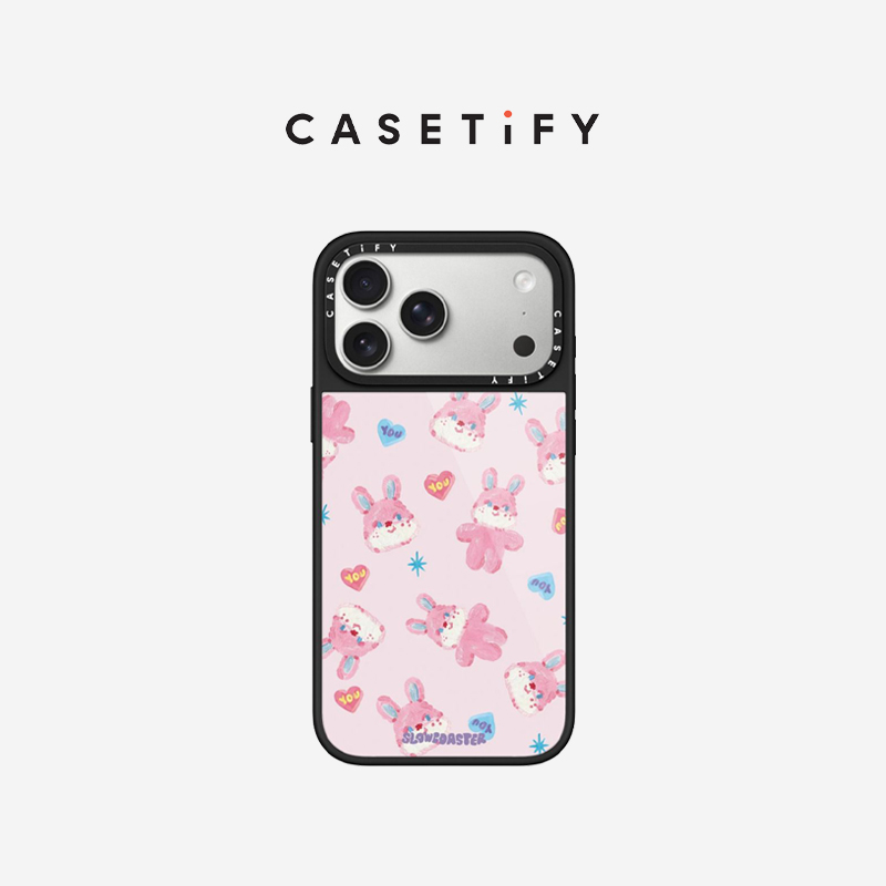 CASETiFY Slowcoaster系列 果冻兔兔 适用于苹果iPhone17ProMax/17Pro/16ProMax/16Pro晶釉手机壳