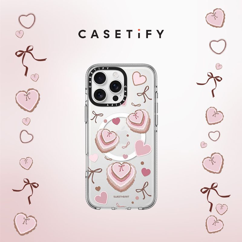 CASETiFY 甜心蛋糕 适用于iPhone16ProMax/16Pro/iPhone15ProMax/15Pro透明手机壳