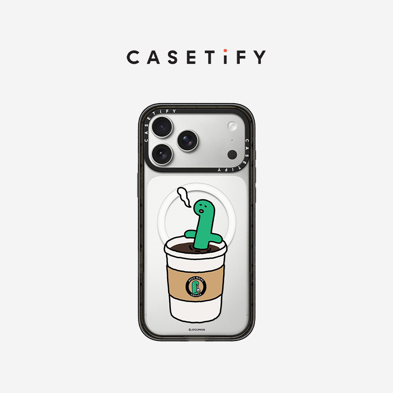 CASETiFY Joguman系列 咖啡续命 适用于苹果iPhone17ProMax/17Pro/16ProMax/16Pro手机壳