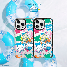 Chiikawa x CASETiFY联名 吉伊卡哇 水枪大战 适用于iPhone16ProMax/16Pro/iPhone15ProMax/15Pro透明手机壳
