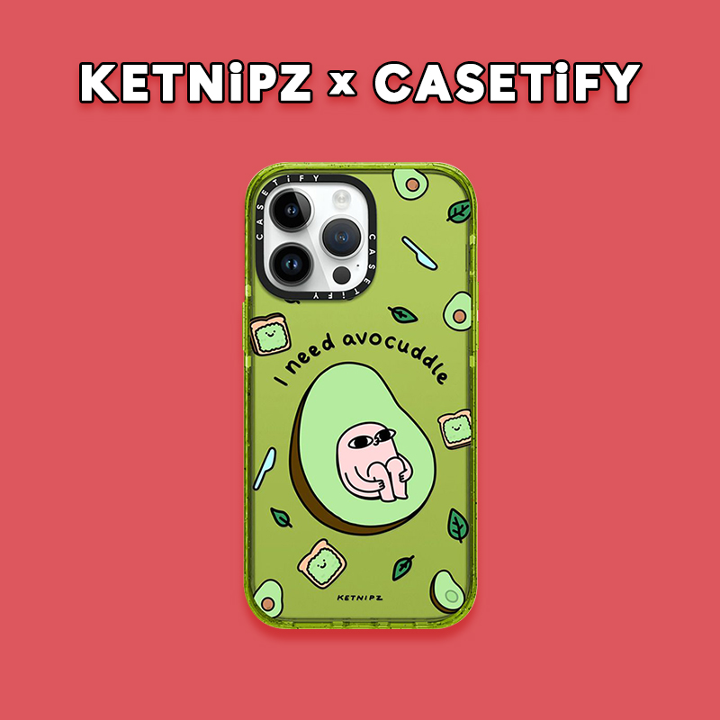 ketnipz x CASETiFY我需要拥抱适用于iPhone14/Plus/Pro/Max防摔手机壳_虎窝淘