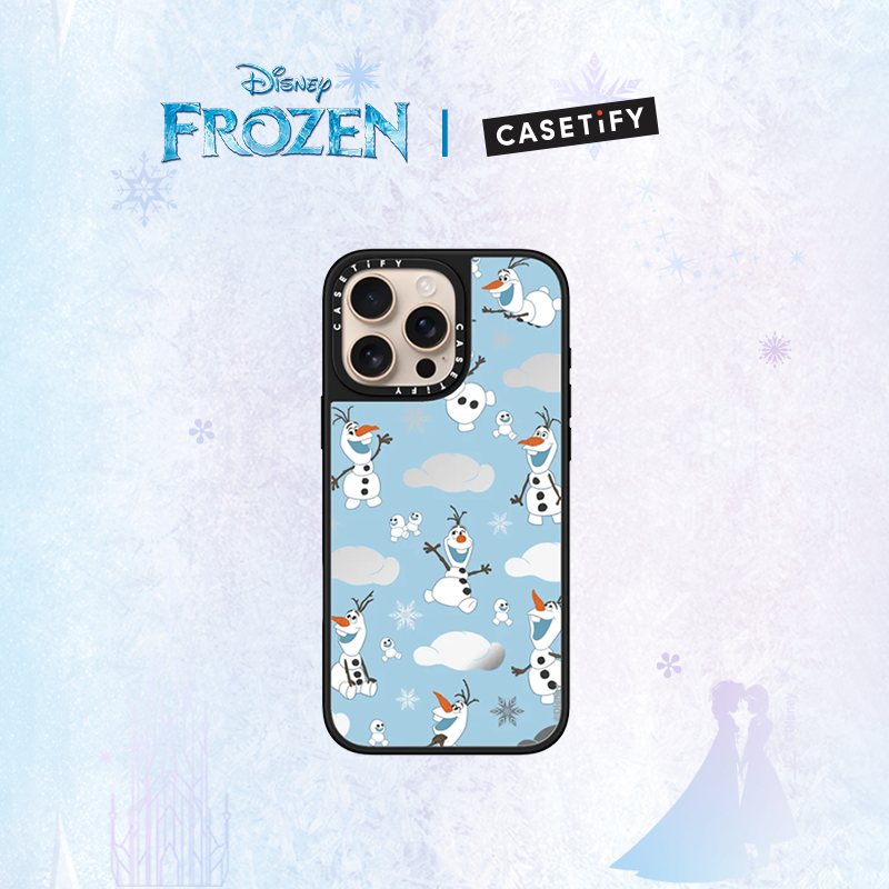 冰雪奇缘 x CASETiFY联名 雪宝 适用于iPhone16ProMax/16Pro/15ProMax手机壳,3C数码配件,手机保护套/壳,淘宝优惠券,粉丝福利购,淘宝优惠卷