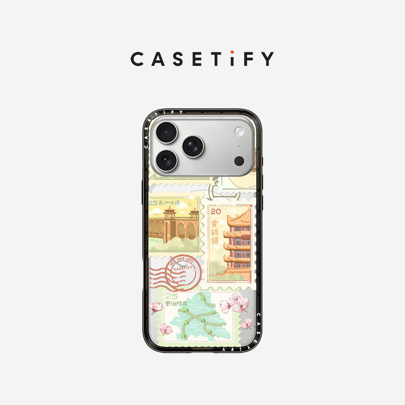 CASETiFY 城市巡玩系列 武汉 江城印记 适用于苹果iPhone17ProMax/17Pro/16ProMax/16Pro纤巧手机壳