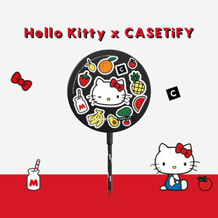 CASETiFY三丽鸥联名 无线磁吸充电器 Kitty Hello