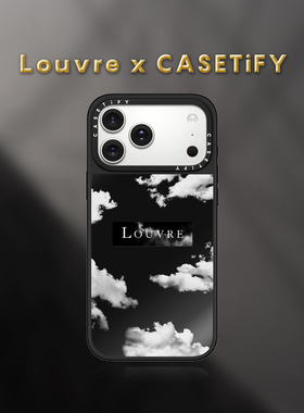 Louvre x CASETiFY 卢浮宫云彩 适用于苹果iPhone17ProMax/17Pro/Air/16ProMax/16Pro/15ProMax手机壳