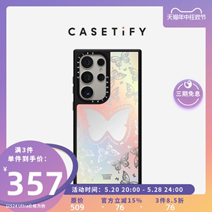 S24 Galaxy 适用于三星SAMSUNG CASETiFY Ultra镜面手机壳 艺术家合作 Ultra