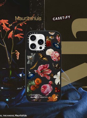 The Mauritshuis x CASETiFY 联名 海牙博物馆 Vase of Flowers 适用于iPhone16ProMax/16Pro/15ProMax手机壳