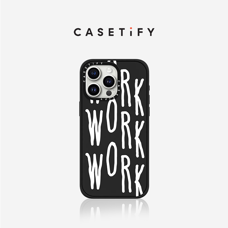 CASETiFY 我爱工作 适用于iPhone15/14 Pro/Max手机壳