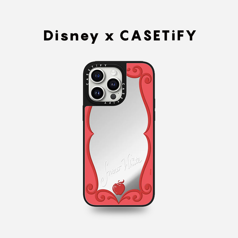 迪士尼联名白雪公主镜面手机壳