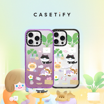 CASETiFY 猫咪乐园 recorder factory 适用于iPhone16ProMax/16Pro/15ProMax/华为Mate 70系列手机壳