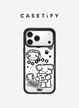 CASETiFY 黑色黄油贴纸 适用于苹果iPhone17ProMax/17Pro/Air/16ProMax/16Pro/15ProMax手机壳