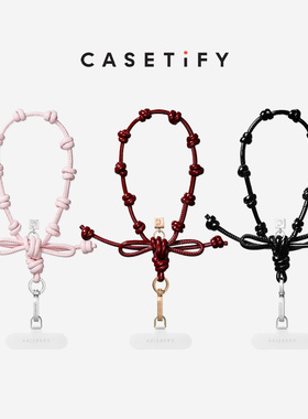 CASETiFY 蝴蝶结腕带/挂绳手机腕带 藤蔓绿/蜜萝紫/蝴蝶结 适用于iPhone全系列手机配件腕带