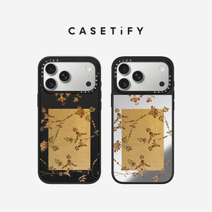 CASETiFY 马年系列 枝影 适用于苹果iPhone17ProMax/17Pro镜面/黑色手机壳