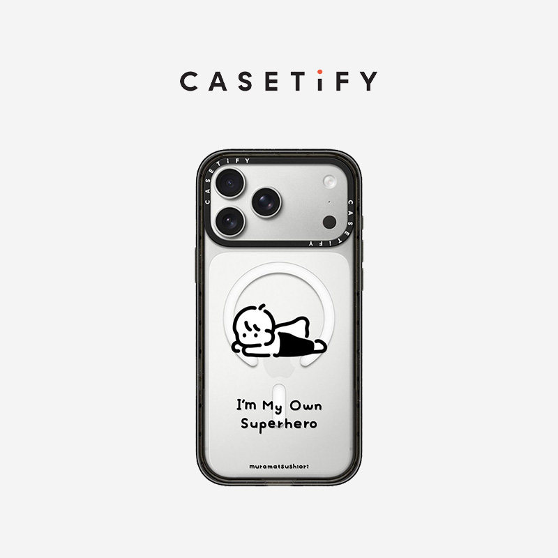 CASETiFY muramatsu shiori系列 我是自己的超级英雄 适用于苹果iPhone17ProMax/17Pro/16ProMax/16Pro手机壳