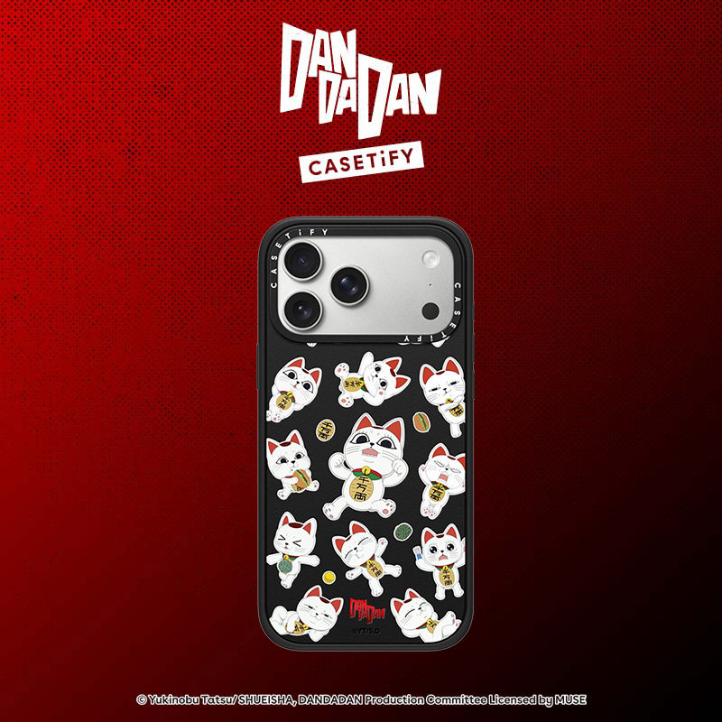 DANDADAN x CASETiFY 联名 高速婆婆贴纸 适用于苹果iPhone17ProMax/17Pro/16ProMax/16Pro手机壳