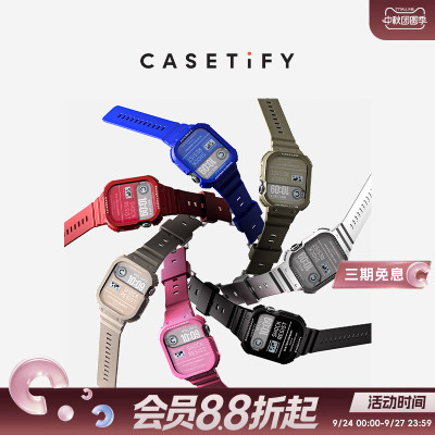 CASETiFY The RECASETiFY Bounce Odyssey Band 极强一体式表带 适用于Apple Watch表带