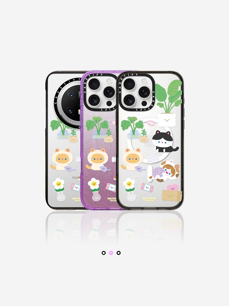 Casetify Cat Phone Case for iPhone 15 Pro Max & Huawei - Taobao product photo 3