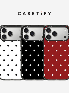 CASETiFY 经典波点 适用于苹果iPhone17ProMax/17Pro/Air/16ProMax/16Pro手机壳