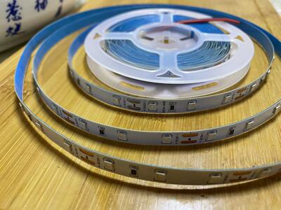 led灯带2835迷你发光字12v光源S型软灯带高亮树脂字贴片灯条60灯