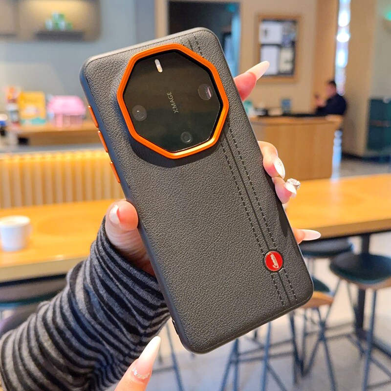 高级金甲适用华为Mate80RS非凡大师手机壳皮纹徕卡标Mate70RS保护套金属镜头Mate60RS全包防摔硅胶软边