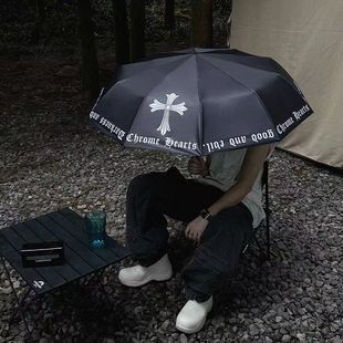 香港正品 代购 HEARTS 克罗心雨伞全自动晴雨两用男女太阳伞CHROME