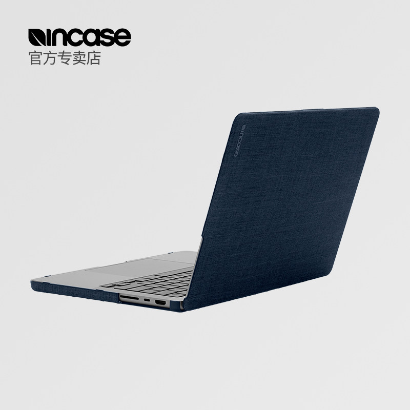 INCASE适用macbookpro保护壳2023新款14寸pro苹果电脑16寸保护套2021新款植绒面料笔记本M2防摔外壳M1配件_虎窝淘
