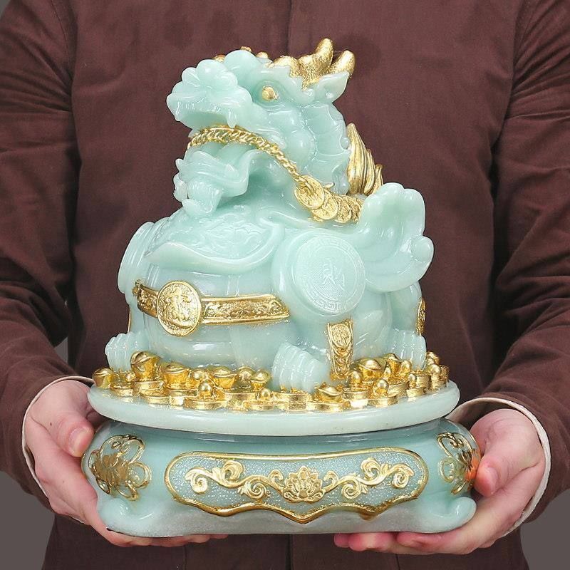 金箔贴金玉石貔貅摆件金蟾客厅酒柜办公室公司店铺乔迁开业礼品