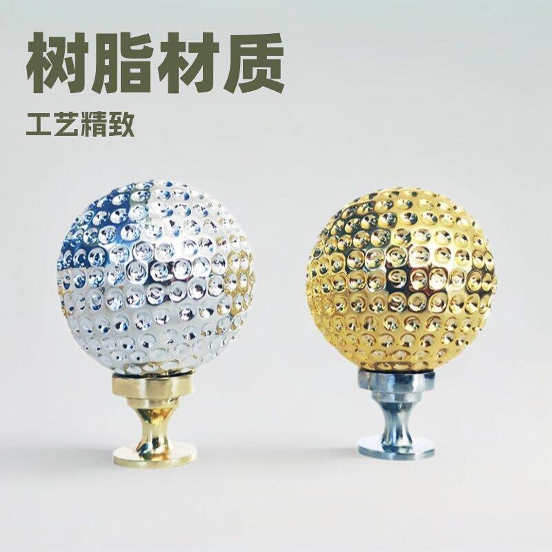 树脂工艺品高尔夫球,高尔夫纪念礼品欧冠纪念品桌面摆件配件