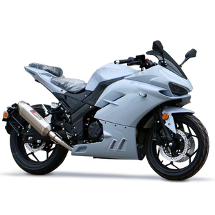 【可上牌】新款成人摩托车跑车街车400cc趴赛都市通勤个性重机车