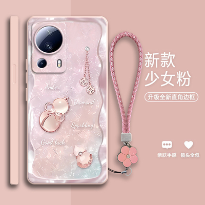 好运葫芦适用小米civi2手机壳xiaomicivi25g硅胶套5G全包防摔vici2曲面屏cici新款clvl外壳civ男女civc曲屏cv