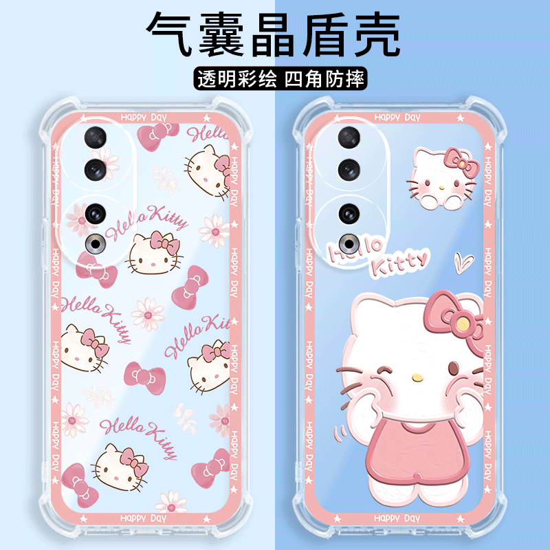 四角防摔，透明加厚气囊