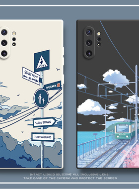 适用三星note10十5G手机壳硅胶samsungnote保护套n9760全包not防摔pro女galaxynote10+男nont潮noto超薄plus