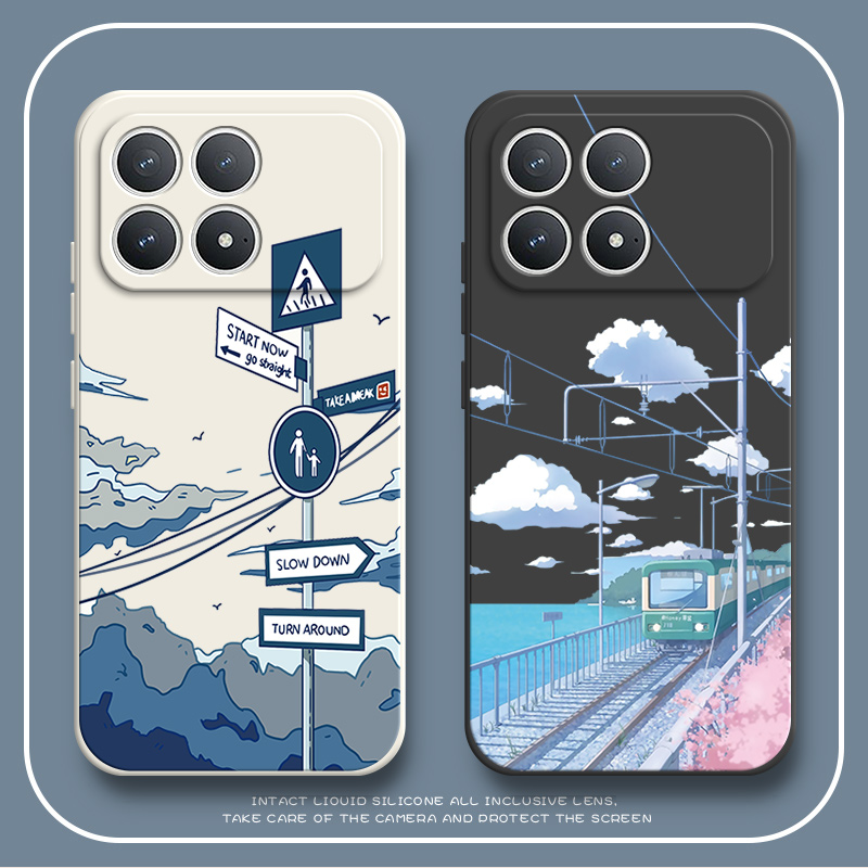 防摔简约软胶小米8手机壳