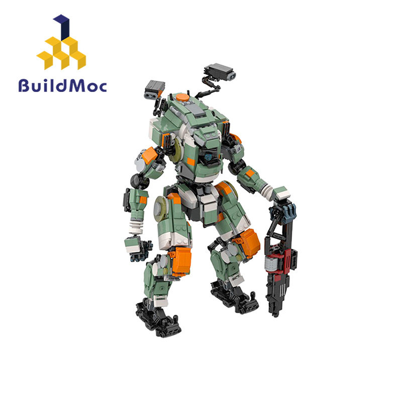 buildmoc moc-68249星战系列bt-7274先锋级泰坦积木 兼容乐高