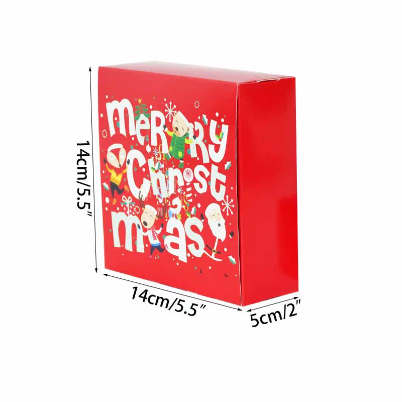 10pc mrrayi chother/其ristmas paper epackagng box sant claus