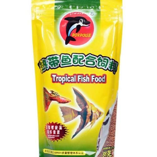 海豚牌微颗粒热带鱼粮孔