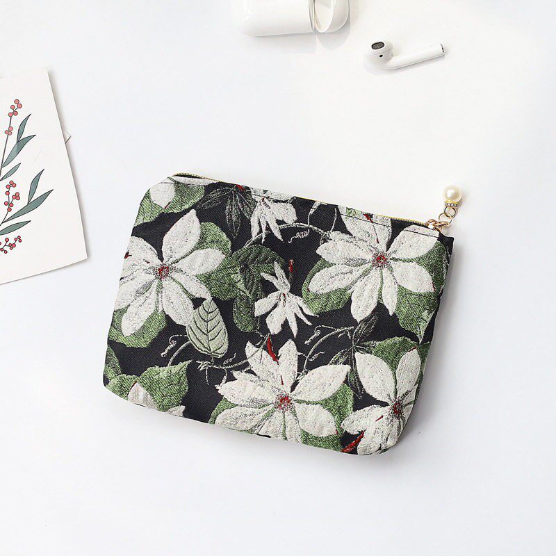 高颜值国风卫生巾收纳包女2026新款新中式姨妈巾包大容量月事包